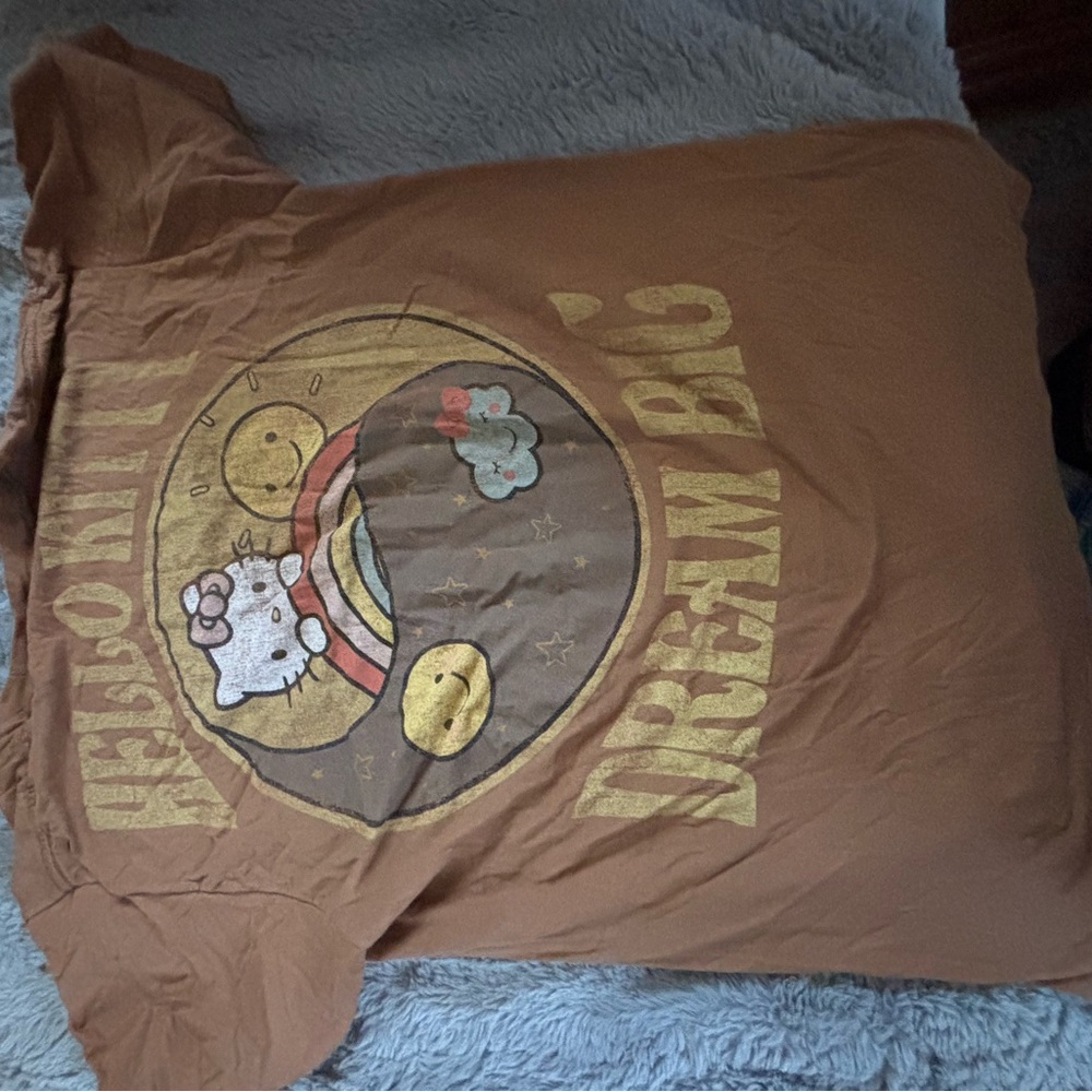 Hello Kitty Brown Graphic Tee
